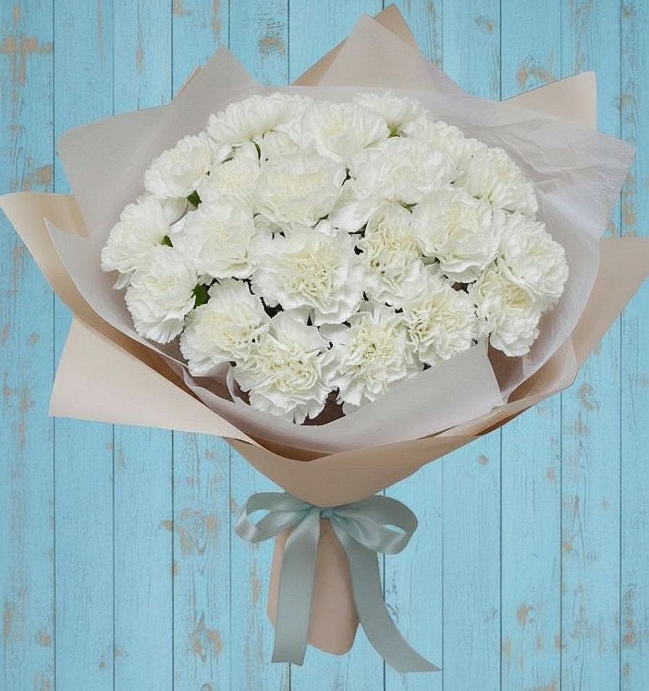 Букет цветов из: Гвоздики в Копанище