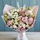 Букет цветов из: Альстромерии и Розы в Копанище