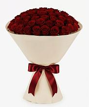 Букет 101 Бордовая роза Блэк Бакарра в Копанище