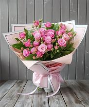 Букет Розовый кустик #REPLACE_PRED# Копанище