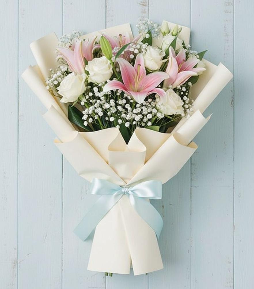 Букет цветов из: Лилии в Копанище