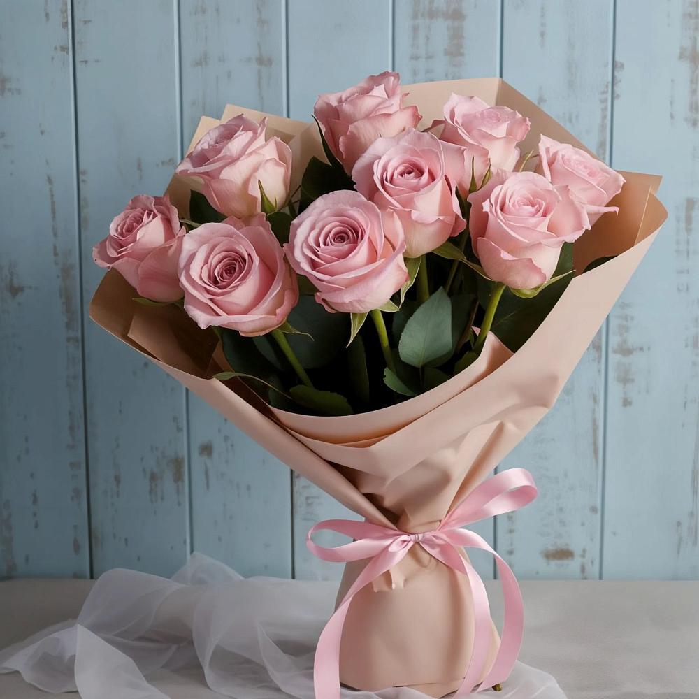 Букет цветов из: Розы в Копанище