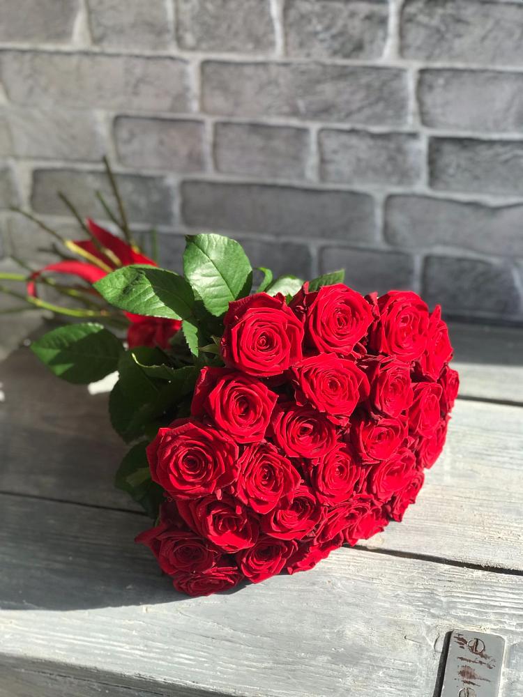 Букет Красные розы Фридом в Копанище