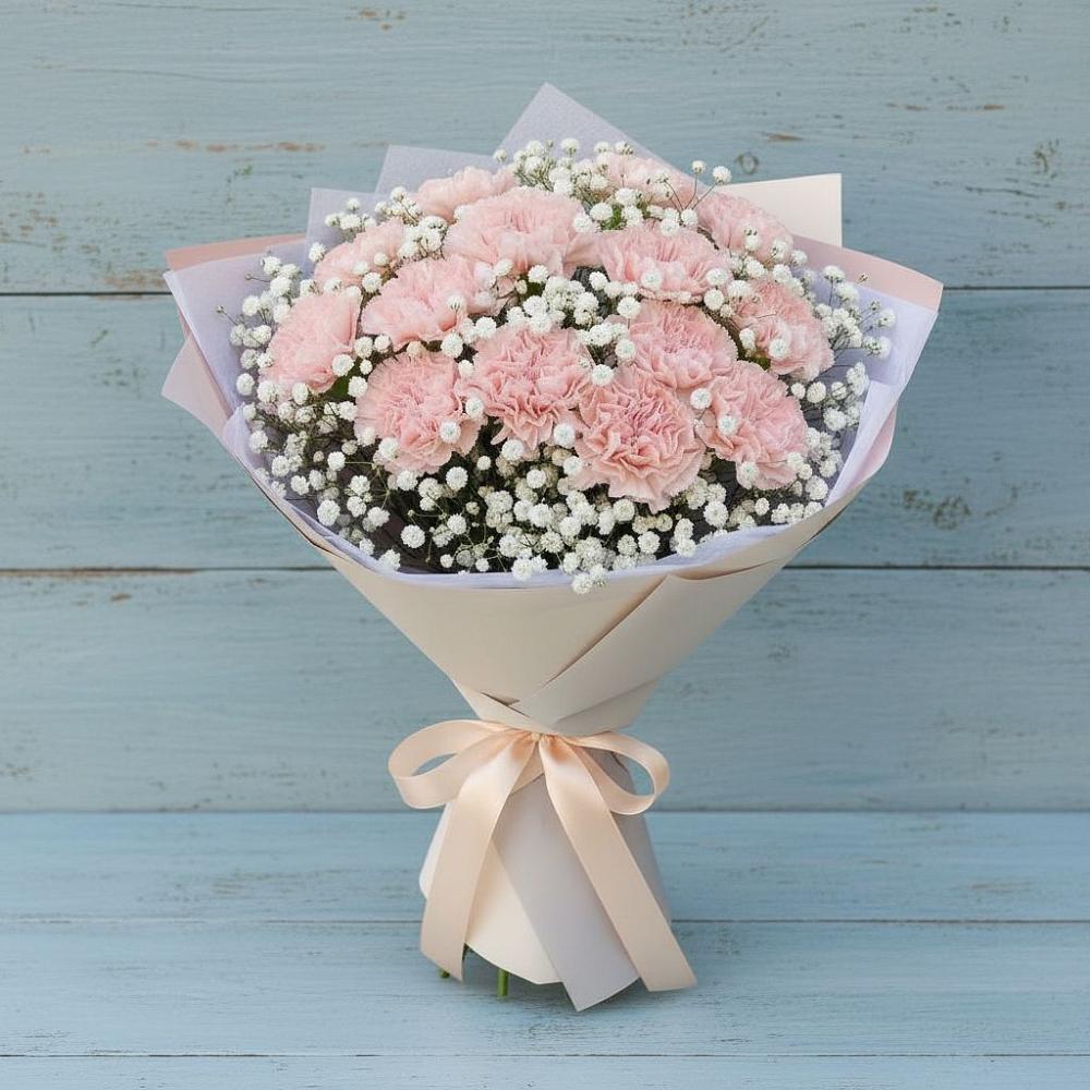 Букет цветов из: Гвоздики в Копанище