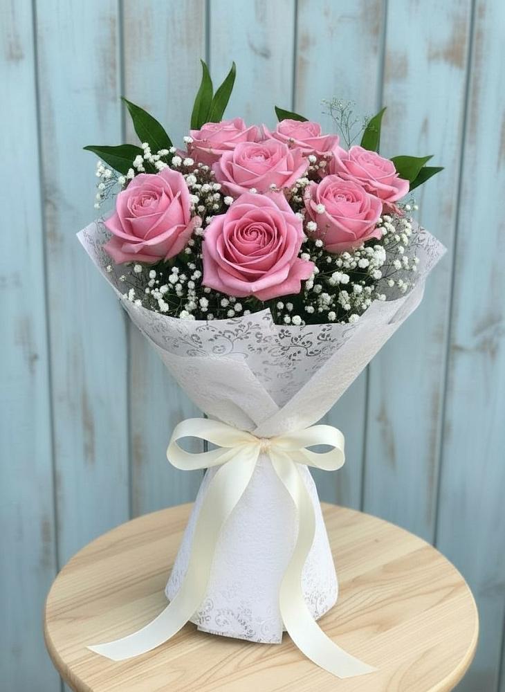 Букет цветов из: Розы в Копанище