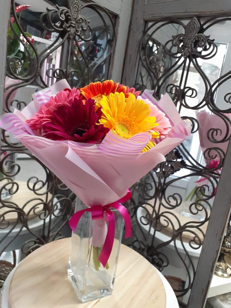 Букет цветов из: Герберы в Копанище