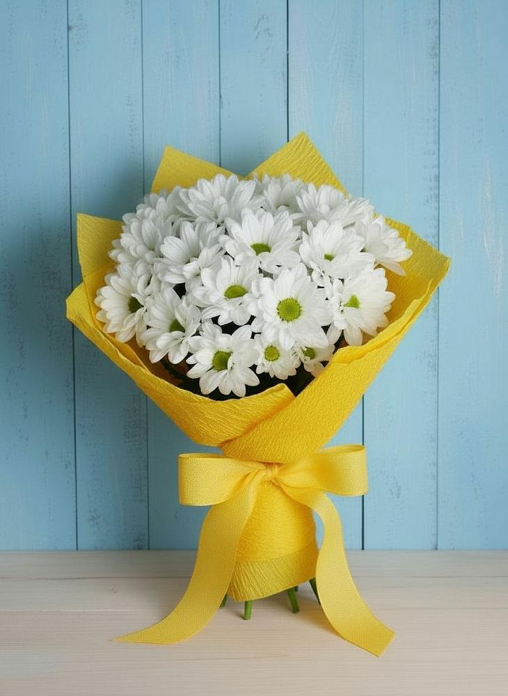 Букет цветов из: Хризантемы в Копанище