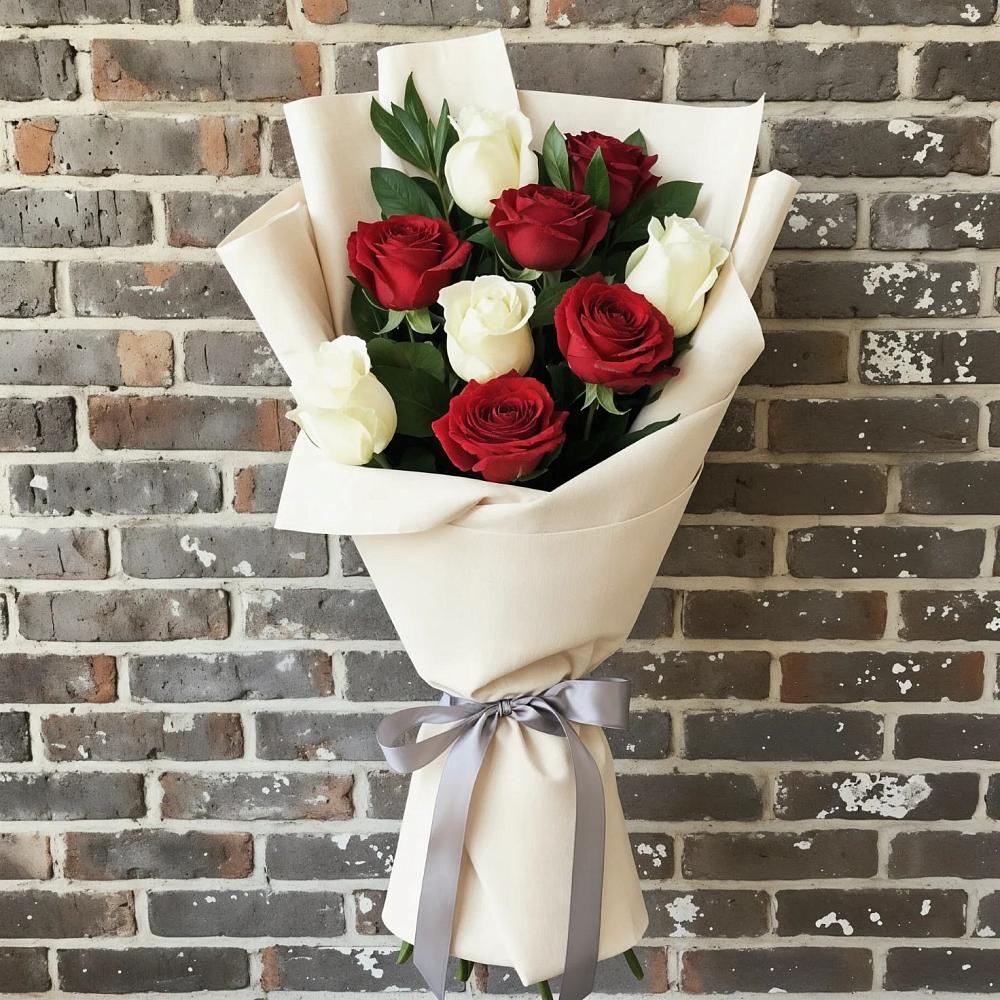 Букет цветов из: Розы в Копанище