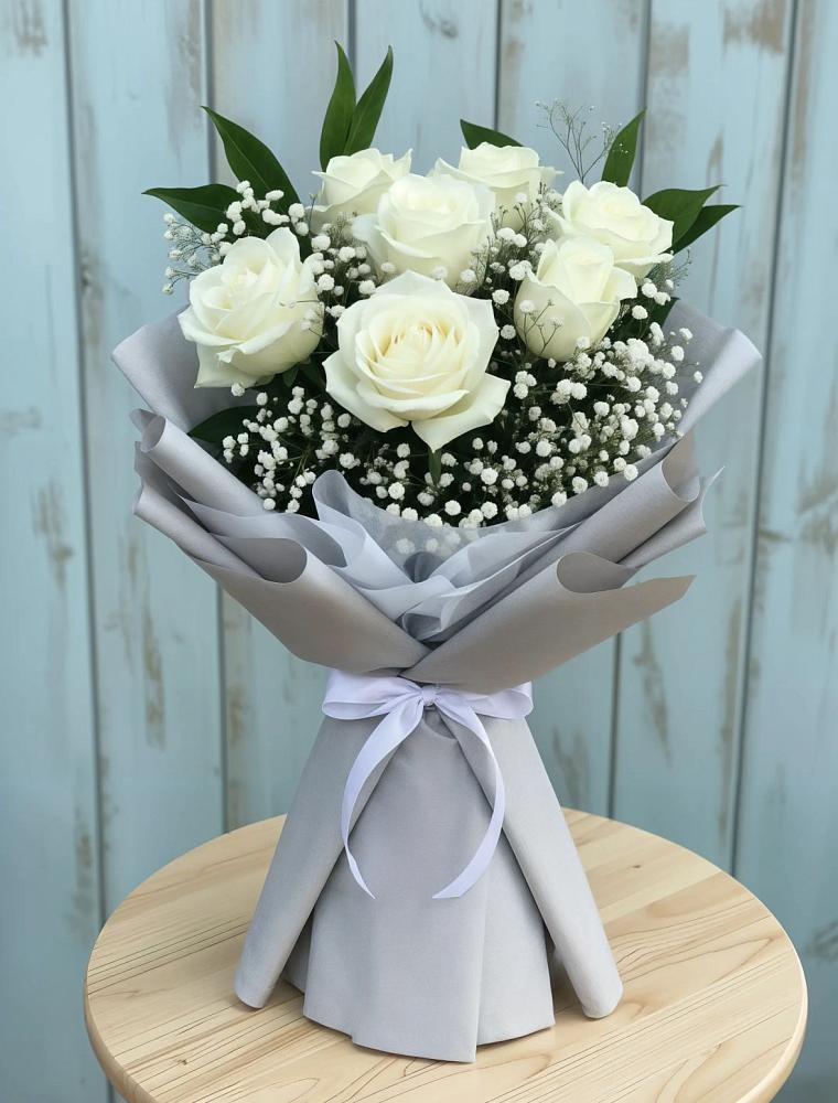 Букет цветов из: Розы в Копанище