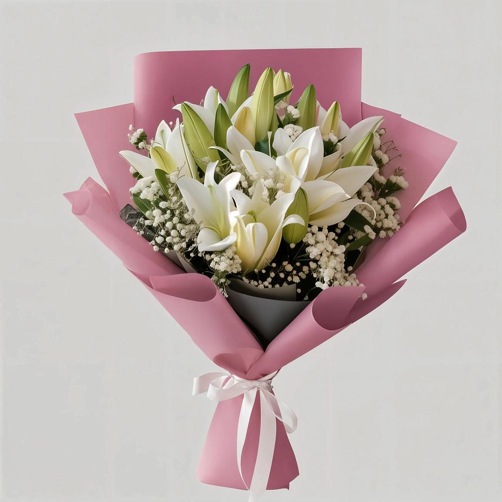 Букет цветов из: Лилии в Копанище