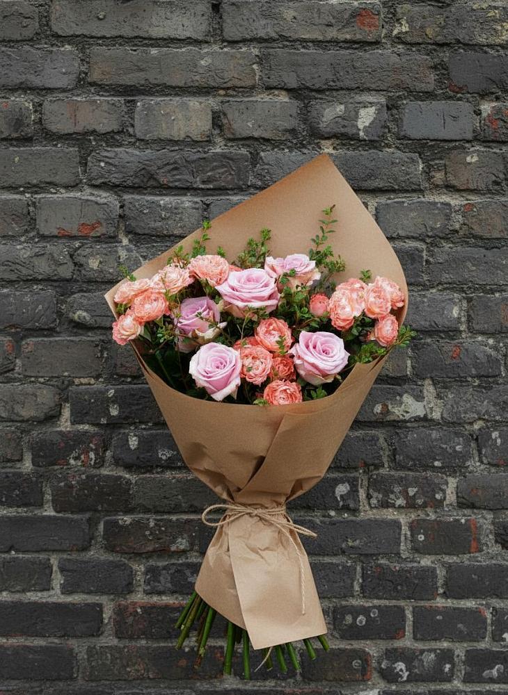 Букет цветов из: Розы в Копанище