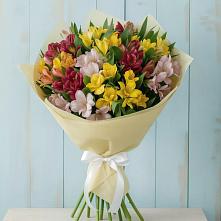 Букет цветов из:  Альстромерии в Копанище