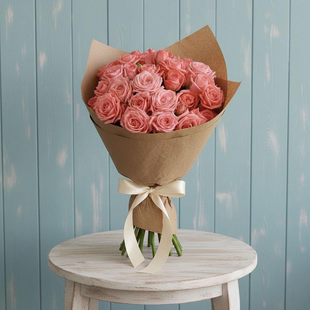 Букет цветов из: Розы в Копанище