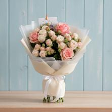 Букет цветов из:  Розы в Копанище