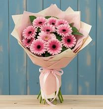 Букет цветов из:  Герберы в Копанище