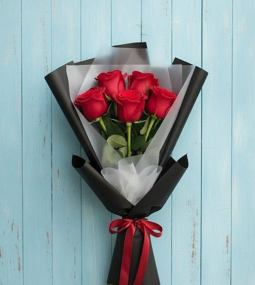 Букет цветов из: Розы в Копанище