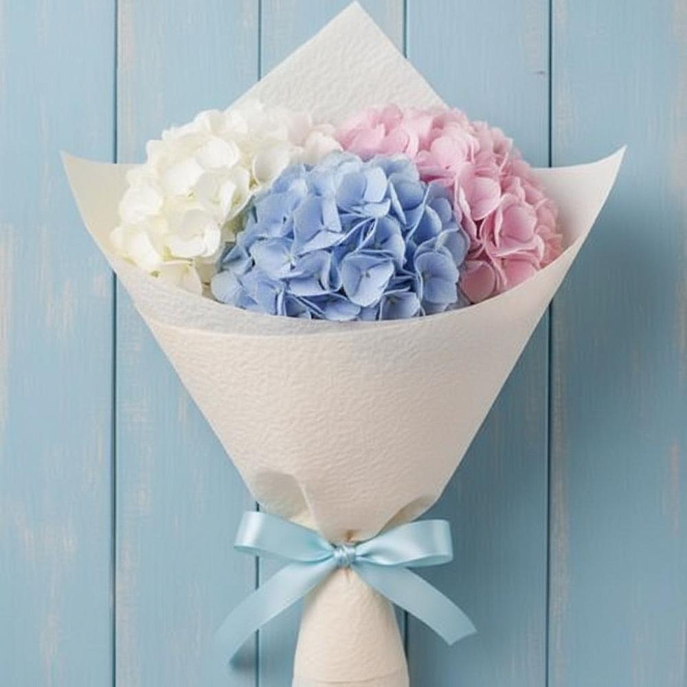 Букет цветов из: Гортензия в Копанище