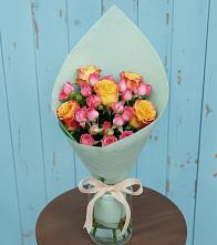 Букет цветов из:  Розы в Копанище